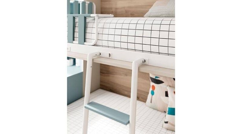 Sofá cama con cajones abajo y litera abatible - Imagen 5