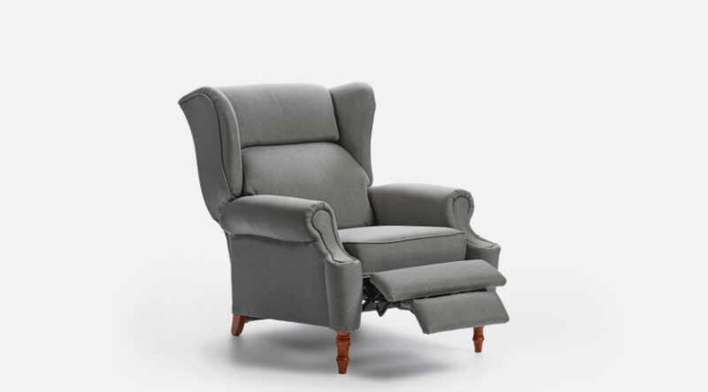 Sillón relax reclinable con palanca exterior - Imagen 4
