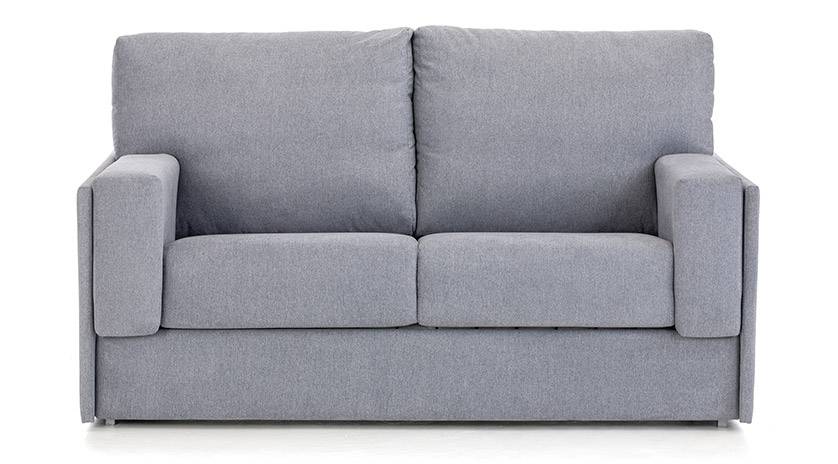 sofá cama pequeño con poco fondo