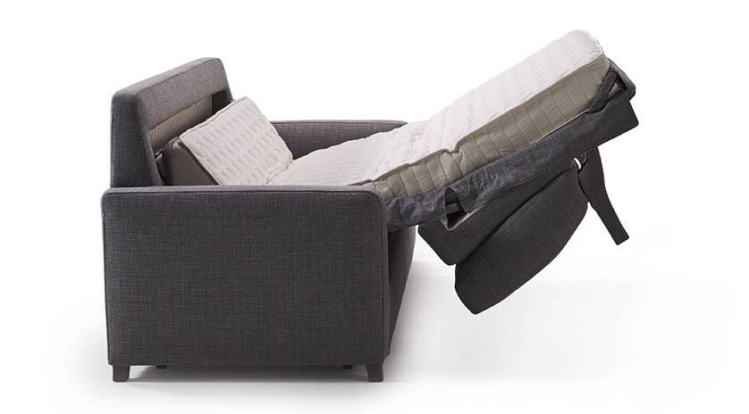 excepcional sofá cama de 180 x 200 abriendose