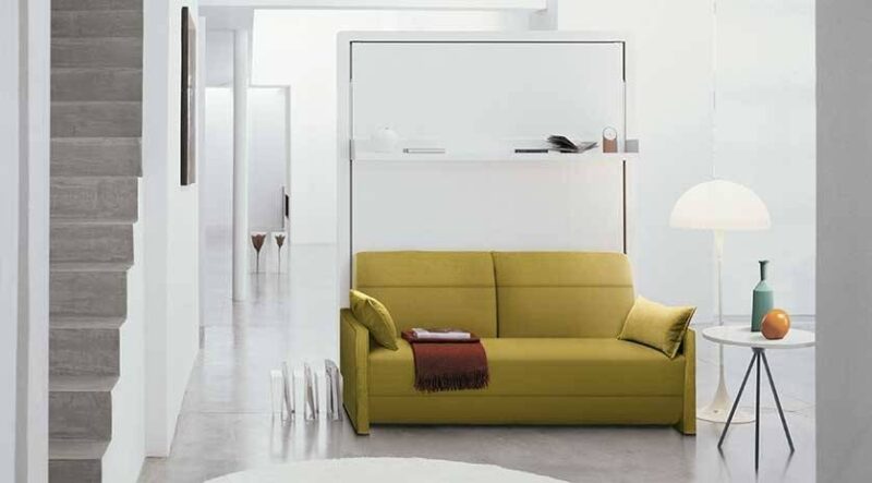 Mueble cama con sofá relax