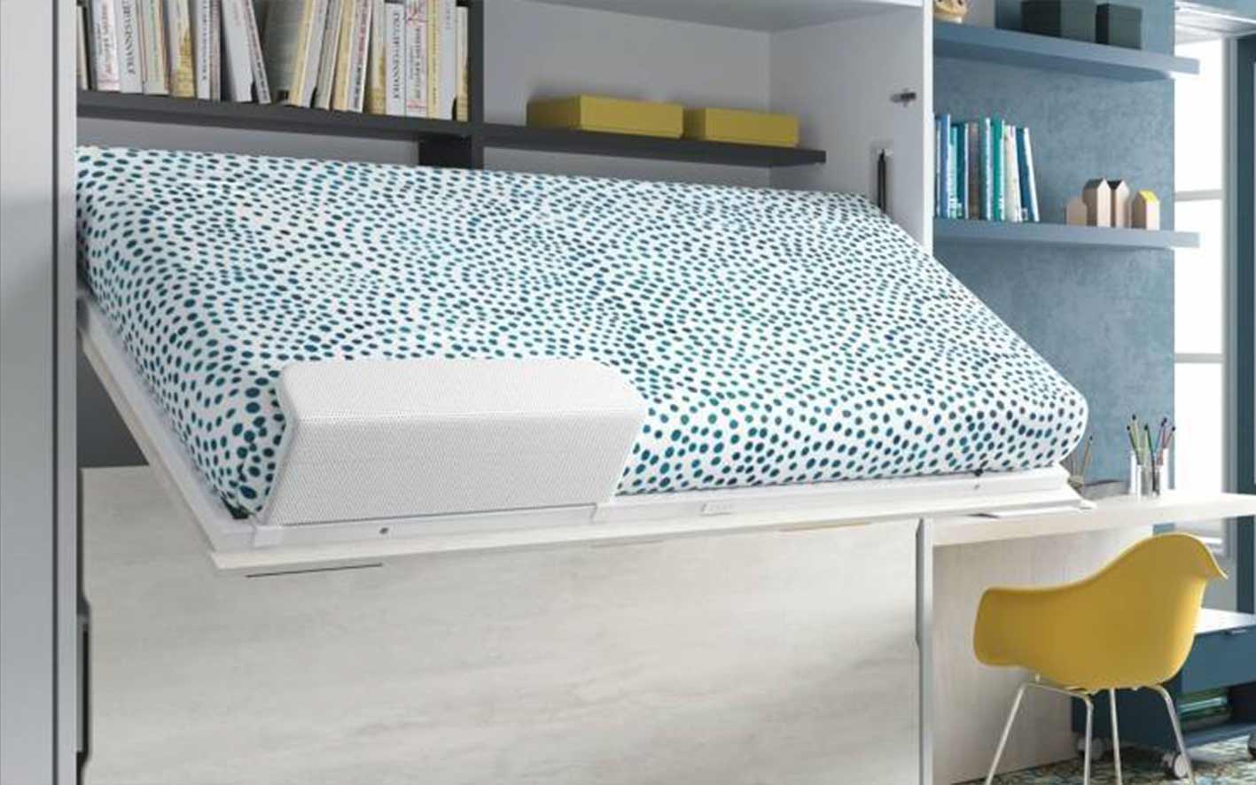 Litera abatible horizontal con poco fondo y altillo - Imagen 3