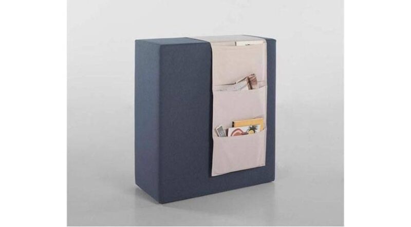 Mueble cama plegable tapizado