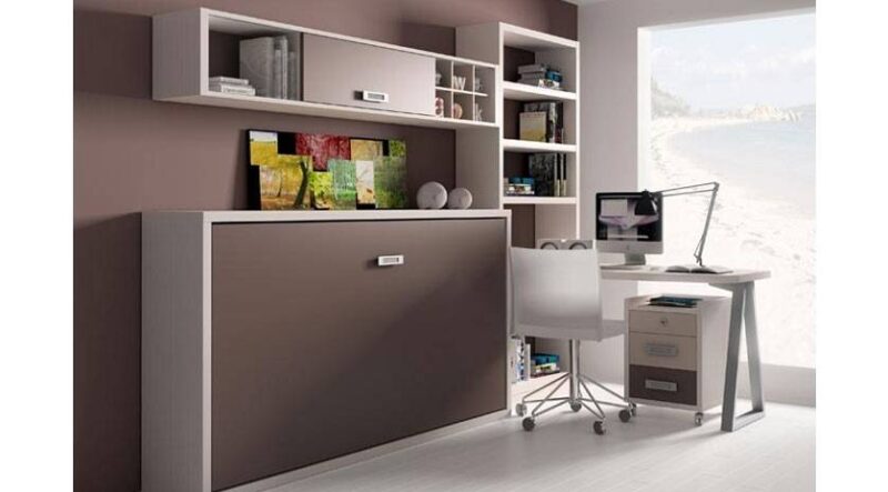 Mueble cama individual de 90 x 190