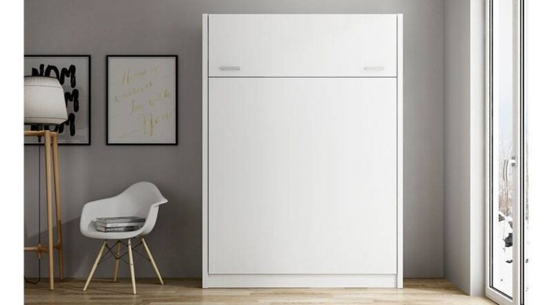 Mueble cama abatible de matrimonio.
