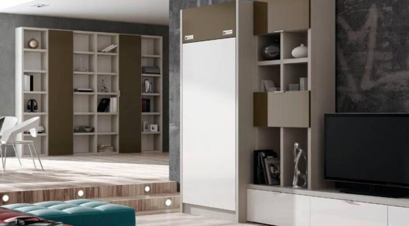 Litera abatible vertical de 90 x 200.