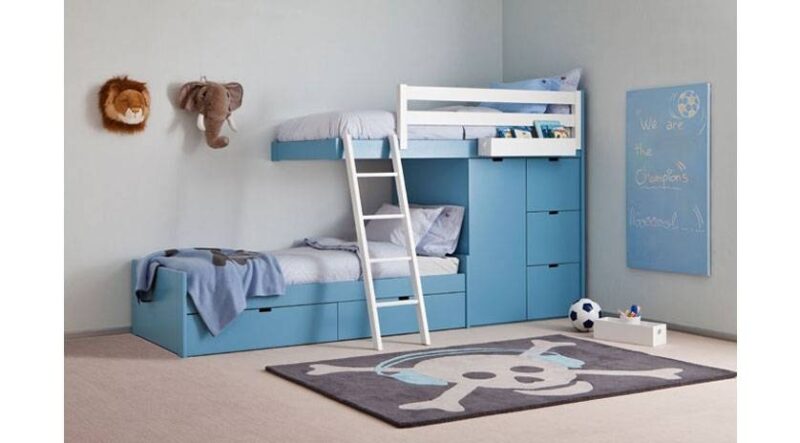 Litera tren con cama nido debajo - Imagen 2