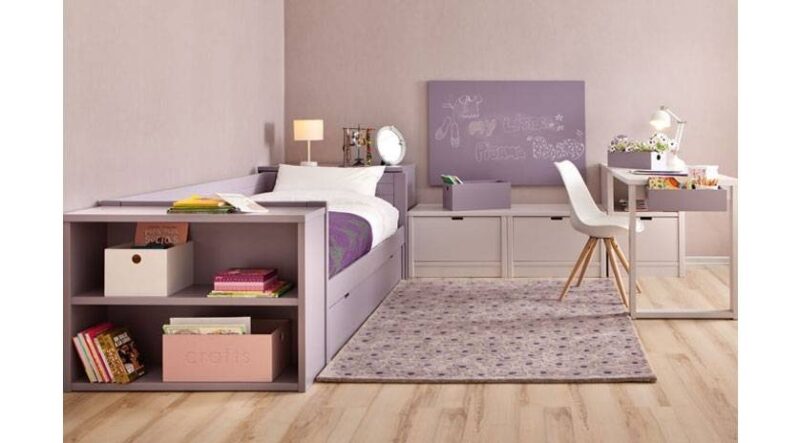 Habitación infantil organizada en tres frentes - Imagen 2