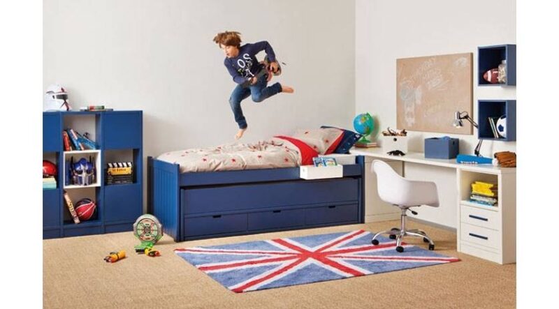 Dormitorio juvenil con zona de estudio - Imagen 2
