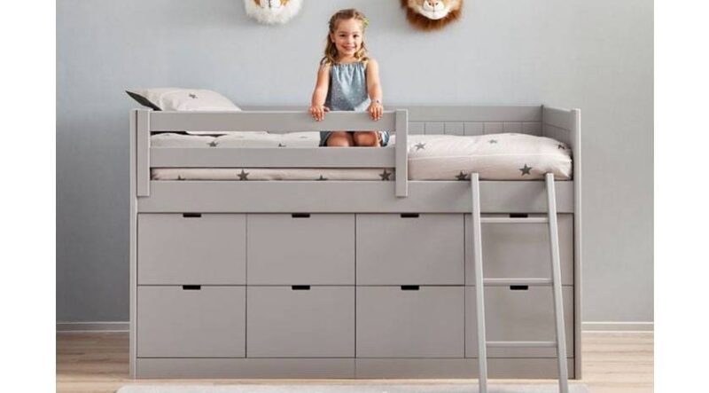 Dormitorio infantil con cama block - Imagen 2