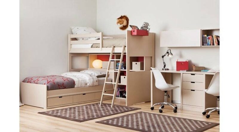 Dormitorio infantil en tono neutro - Imagen 2