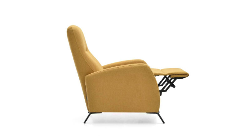 sillon relax electrico reclinable apertura