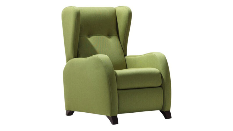 sillón relax orejero elevapersonas con diseño elegante y asiento desenfundable