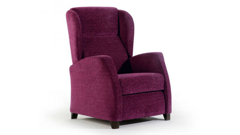 sillón relax reclinable eléctrico con doble motor y sistema elevapersonas