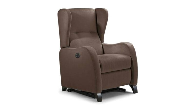 Sillón relax orejero, muy cómodo de líneas curvas