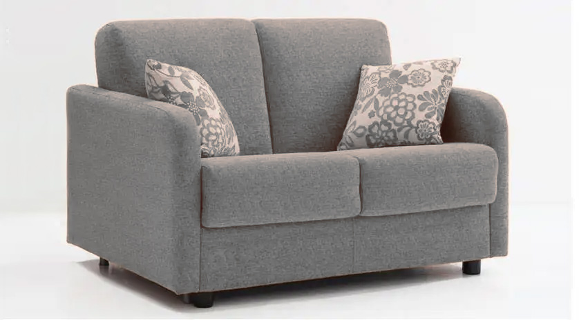 Sofá cama individual pequeno para espácios pequeños