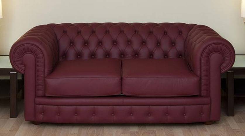 Sofá cama chester en piel abierto