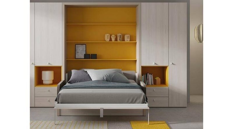 Mueble cama con sofá delante - Imagen 3