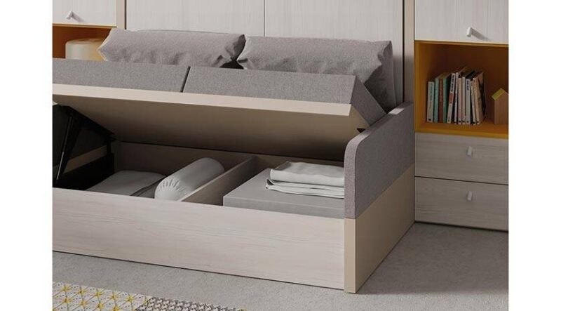 Mueble cama con sofá delante - Imagen 4