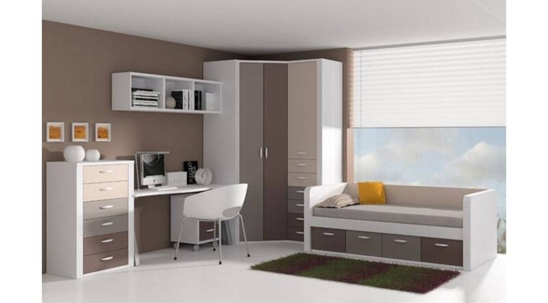 Cama nido con frisos y cajones inferiores - Imagen 2