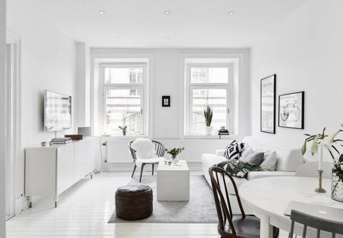 Cómo crear un salón minimalista sin gastar demasiado