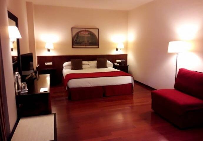 Sillón cama para hoteles de la marca Cruces en el Hotel Saliecho de Formigal