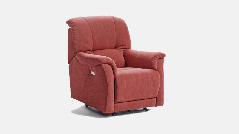 Sillón reclinable mullido