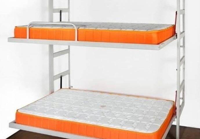 Literas abatibles para hostels: máximo aprovechamiento del espacio