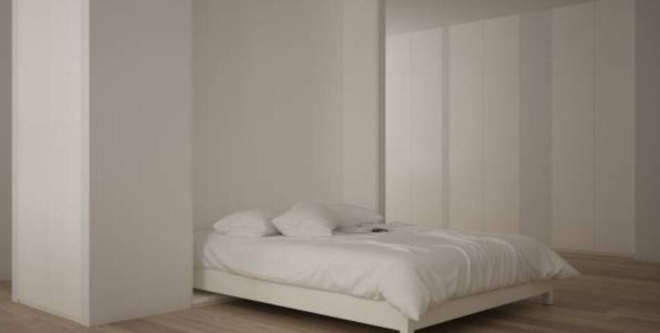 muebles cama de matrimonio con mesa