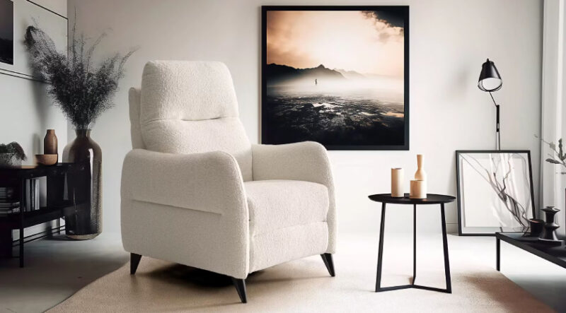 Sillón relax compacto pared cero - Imagen 3
