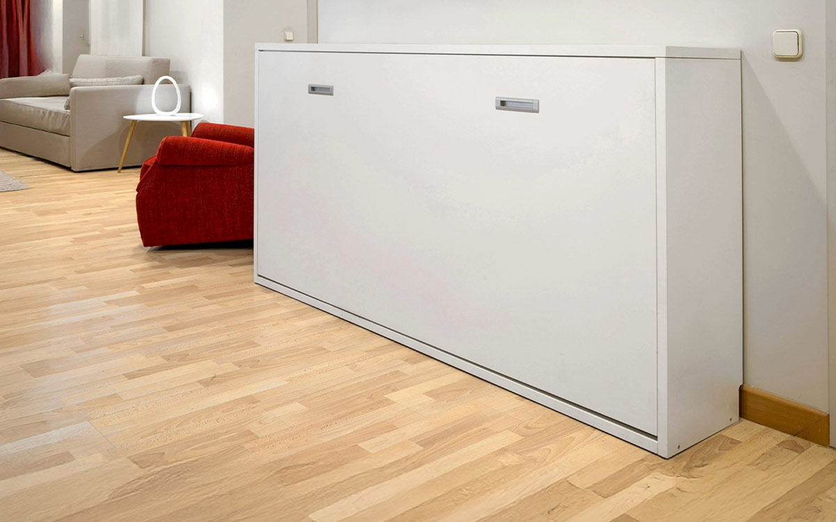 Sencillo y económico mueble cama individual