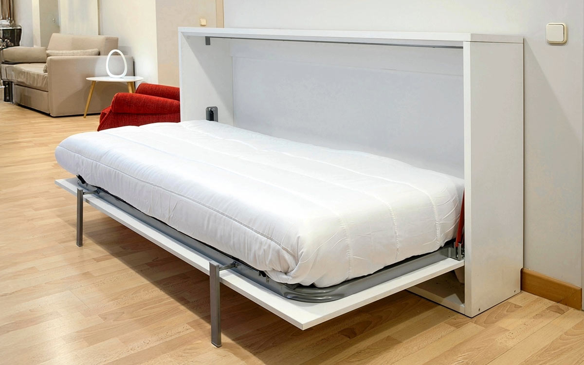 Sencillo y económico mueble cama individual - Imagen 2