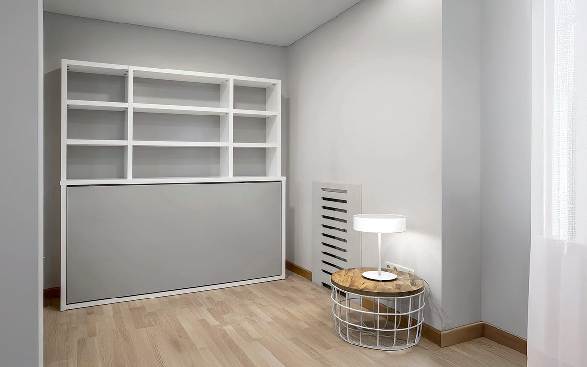 Mueble cama abatible de 90 x 190 lacado