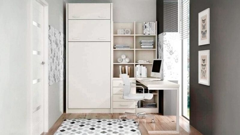 Litera abatible vertical para uso diario.