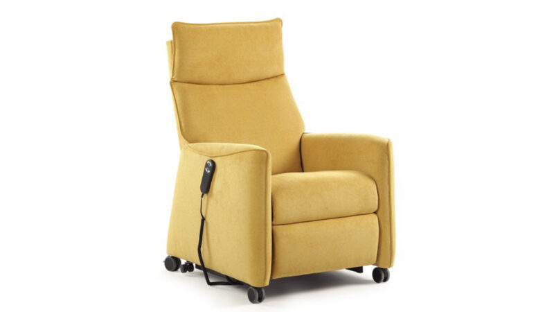 sillón relax elevador compacto y reclinable muy confortable